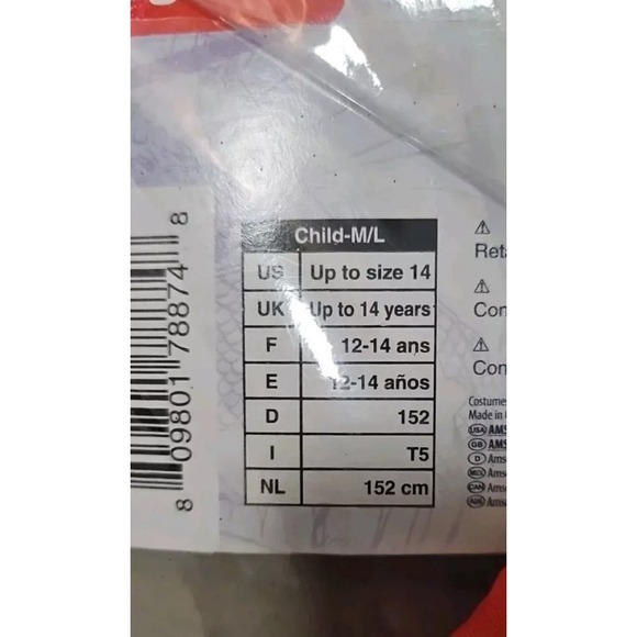 New Marvel Spider Girl Tunic Dress Avengers Man Halloween Costume Child M/L - Picture 7 of 8